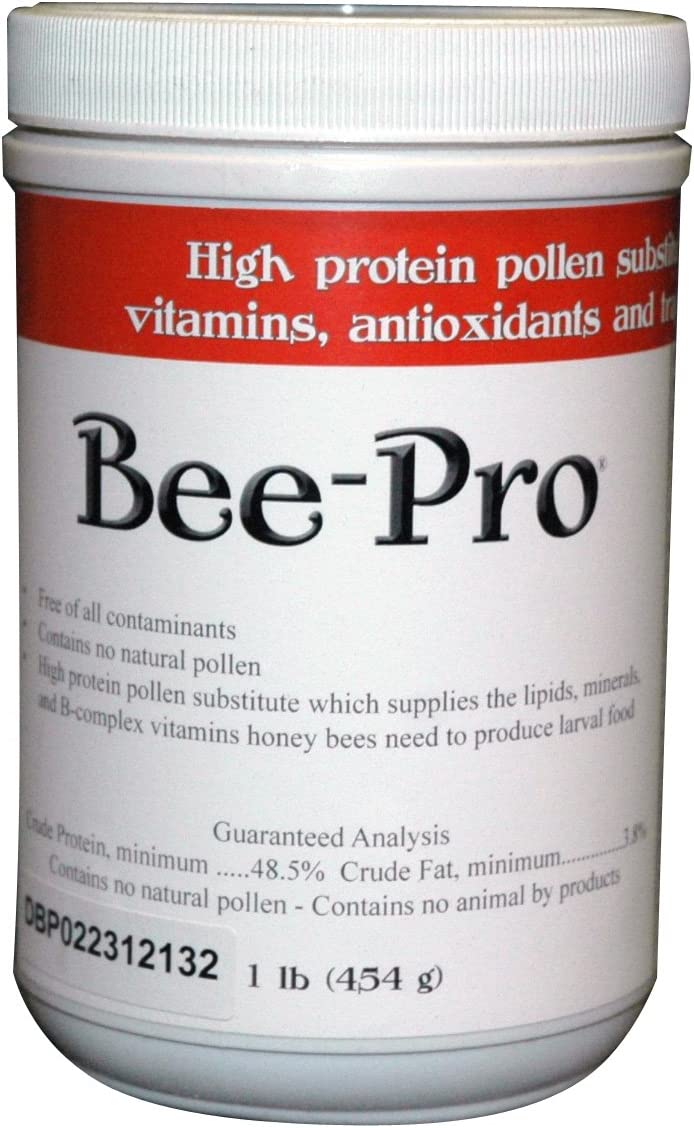 Mann Lake FD203 Bee-Pro Pollen Substitute Canister, 1-Pound